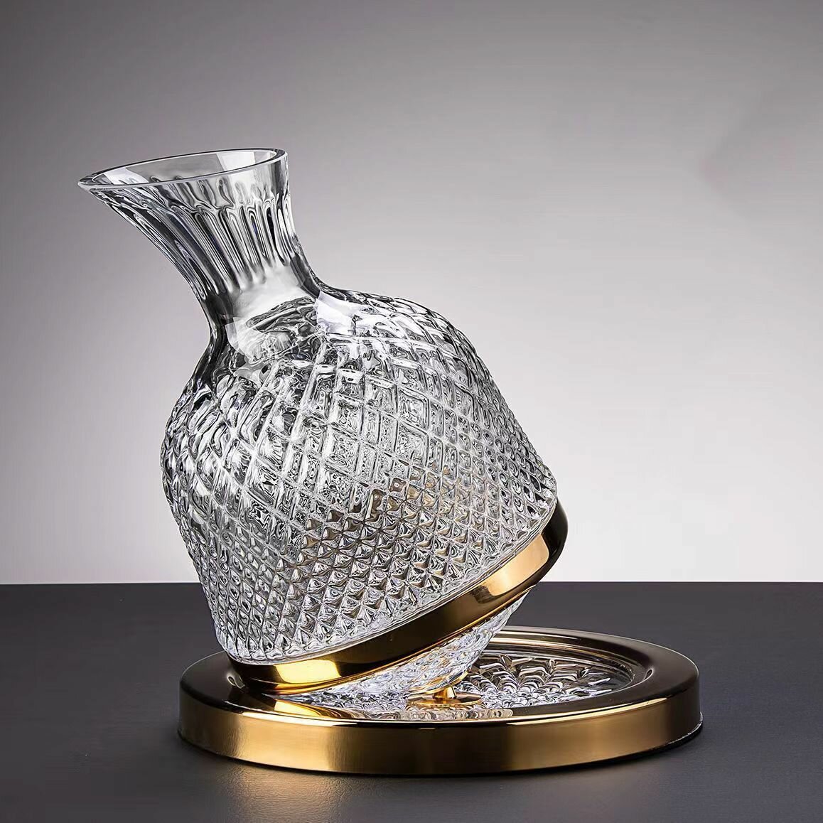 Стеклянный графин для вина tumbler Tuo