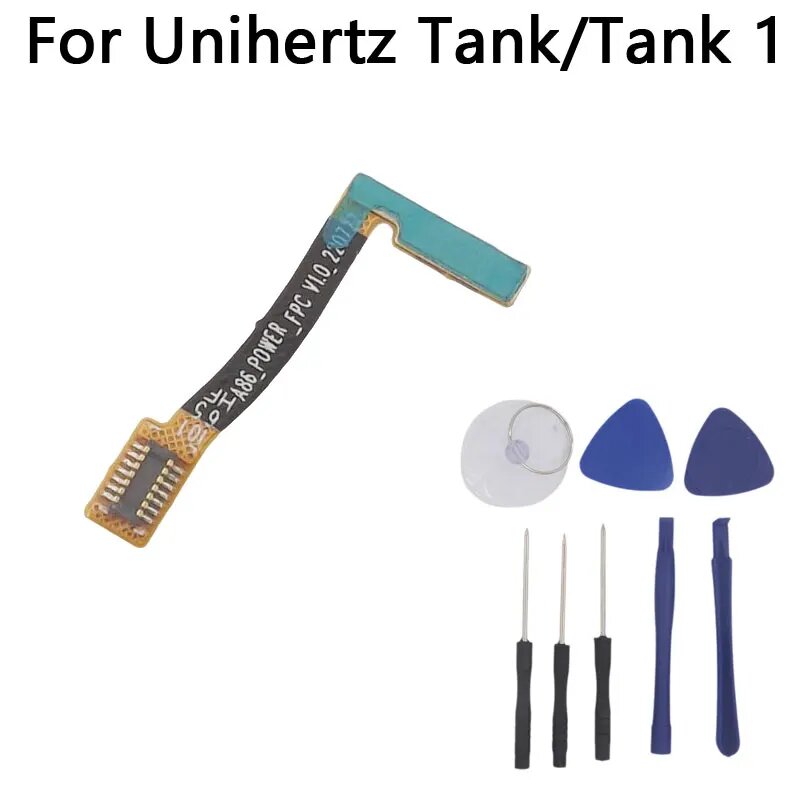 Новый оригинальный кабель питания Unihertz Tank 1, кнопка регулировки громкости, боковой кабель PPT, гибкий кабель FPC для смартфона Unihertz Tank, only volume fpc — фото 1