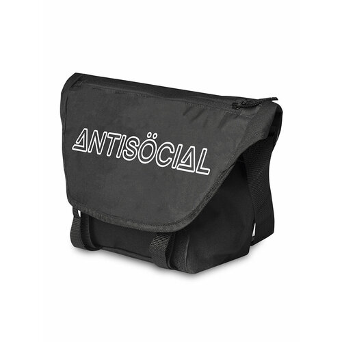 Сумка ANTISOCIAL, черный