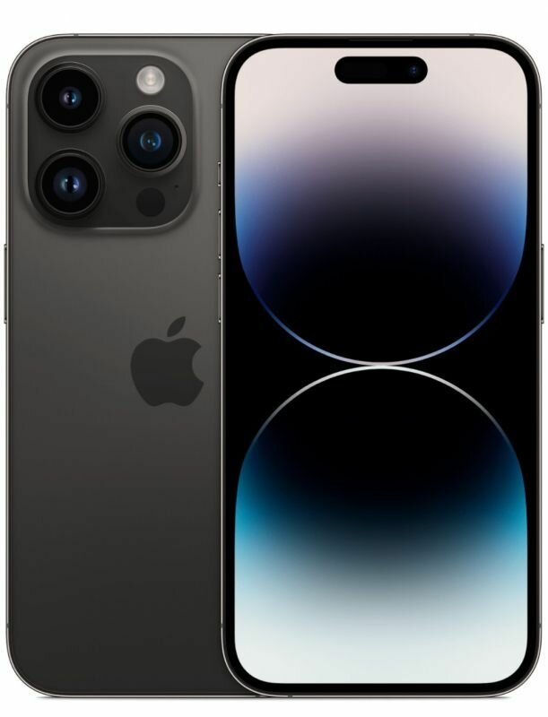 Смартфон Apple iPhone 14 Pro Max 256 ГБ Space Black/ Черный/ Айфон 14 про макс/ Телефон /