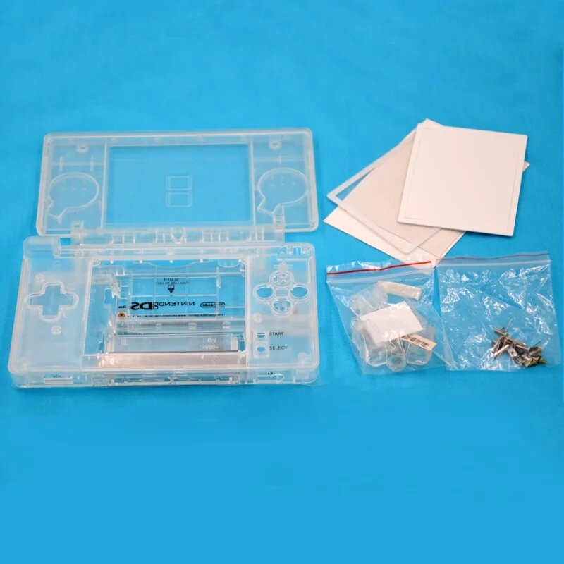 Прозрачный комплект запасных частей для Nintendo DS Lite Tapdra
