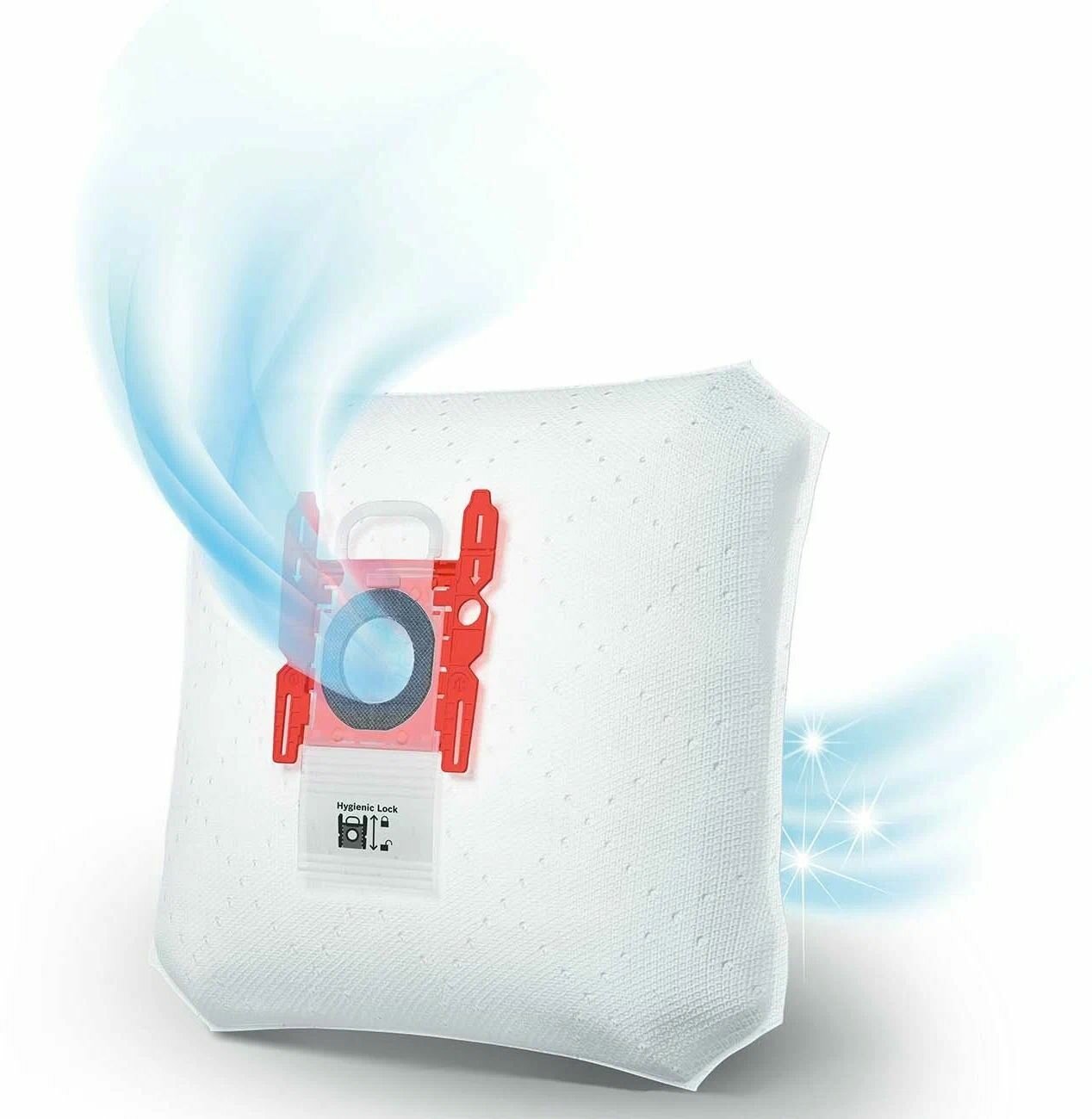 Мешки-пылесборники BOSCH PowerProtect BBZ41FGALL, для пылесосов, белые, 4шт — фото 1