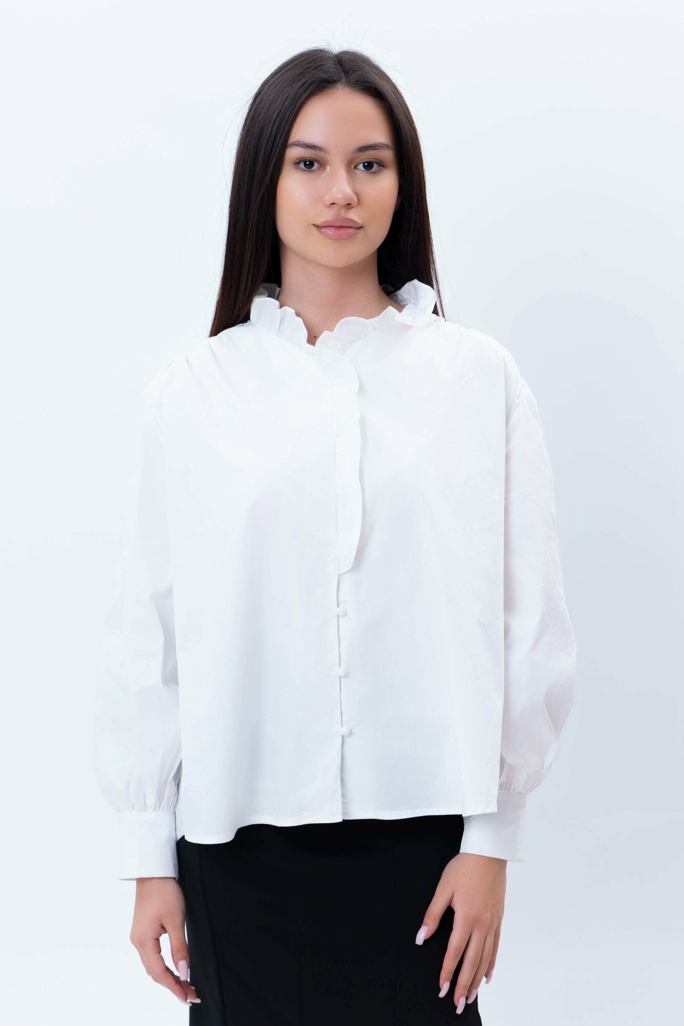 Блуза TERRA PRO, размер XS, white