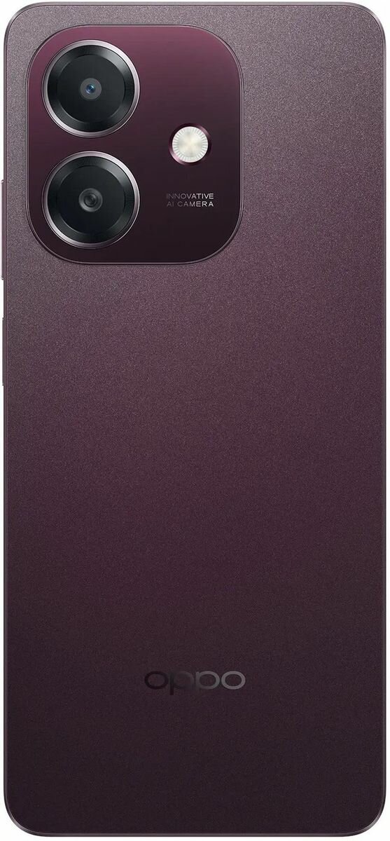 Мобильный телефон Oppo A3x 4/128 ГБ RU, бургунди — фото 1