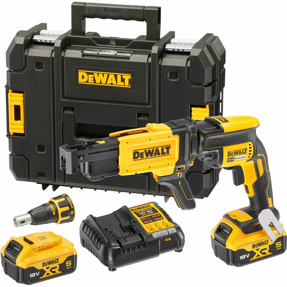 Аккумуляторный ленточный шуруповерт Dewalt DCF620P2K