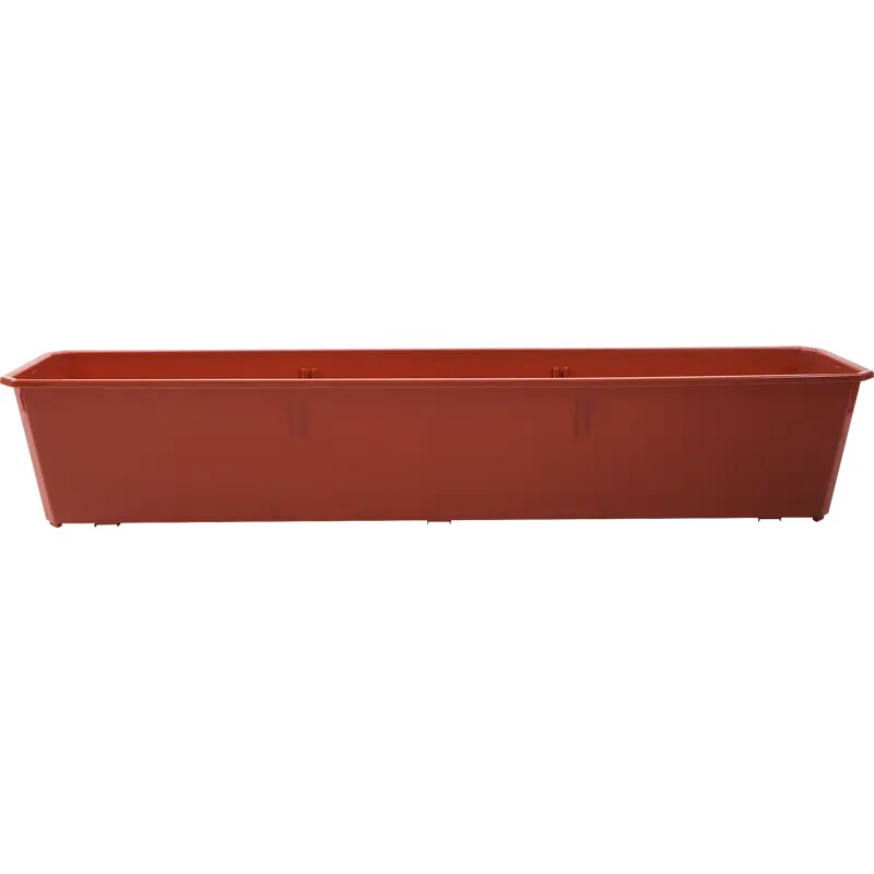 Ящик балконный Ingreen 80x17x15 см v12.5 л пластик терракотовый