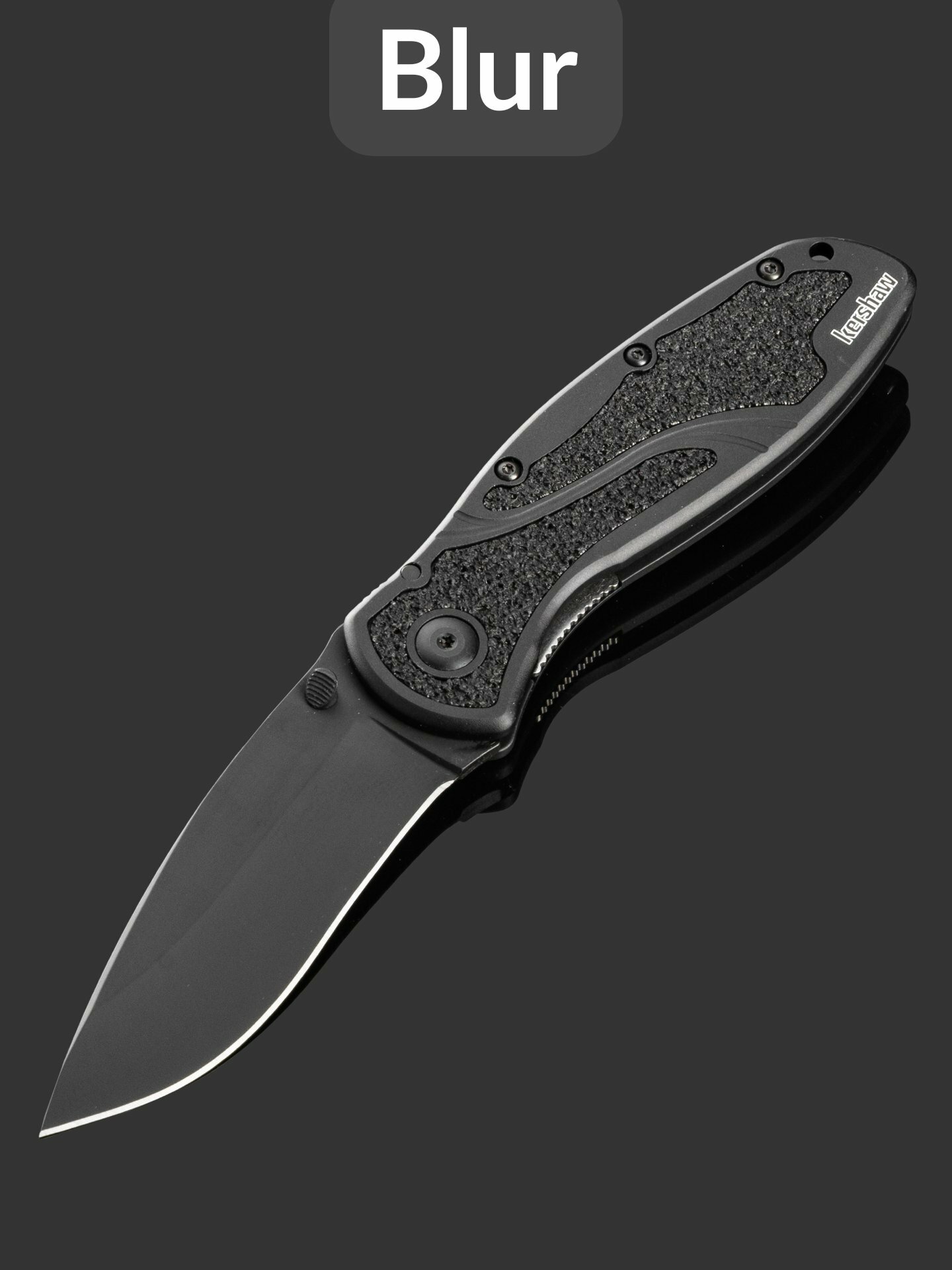 Складной нож Kershaw Blur A/O Black 1670BLK, сталь 14C28N, рукоять алюминий