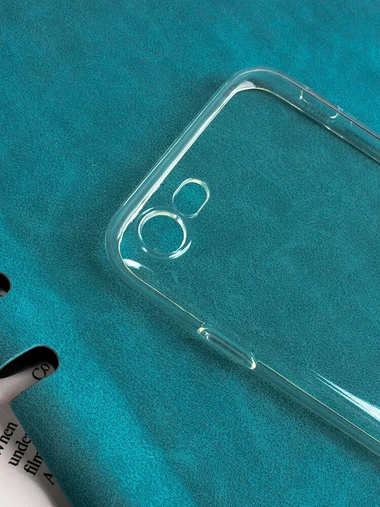 Чехол, прозрачный силикон, для iPhone 7/8/SE2020, ультратонкий — фото 1