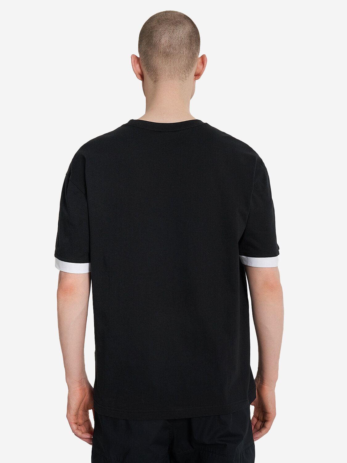 Футболка Kappa Authentic MP Men's Short Sleeve T-shirt, размер 44-46, черный — фото 1