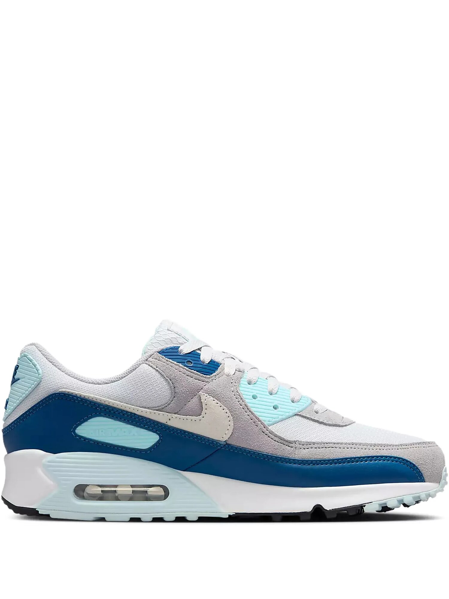 Кроссовки NIKE Air Max 90 Blue, размер 11.5 US, синий