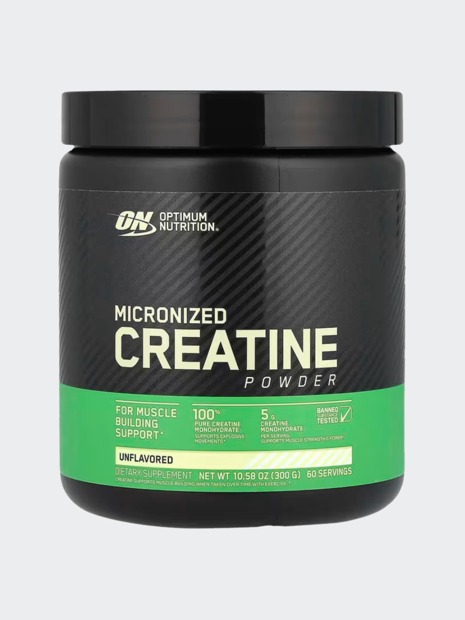 Креатин Optimum Nutrition Creatine Powder ON, моногидрат, 300г