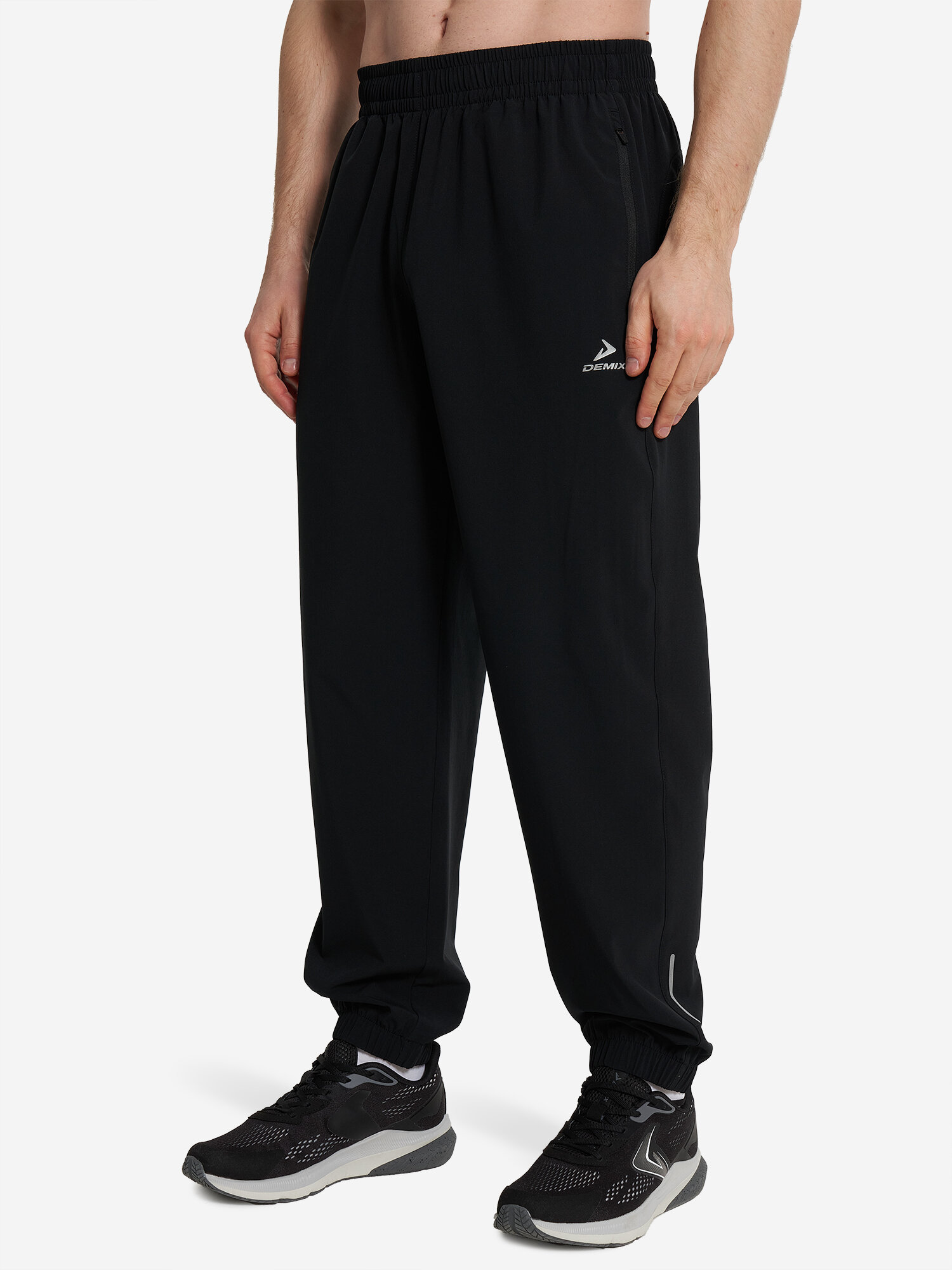 Брюки Demix, размер 56-58, черный — фото 1