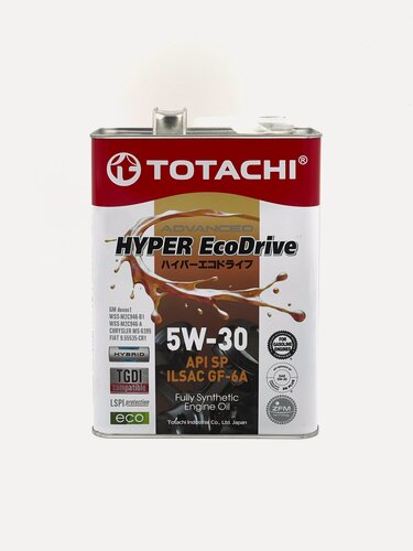 Изображение товара Масло моторное Totachi Hyper EcoDrive 5w-30, синтетическое, 4 литра