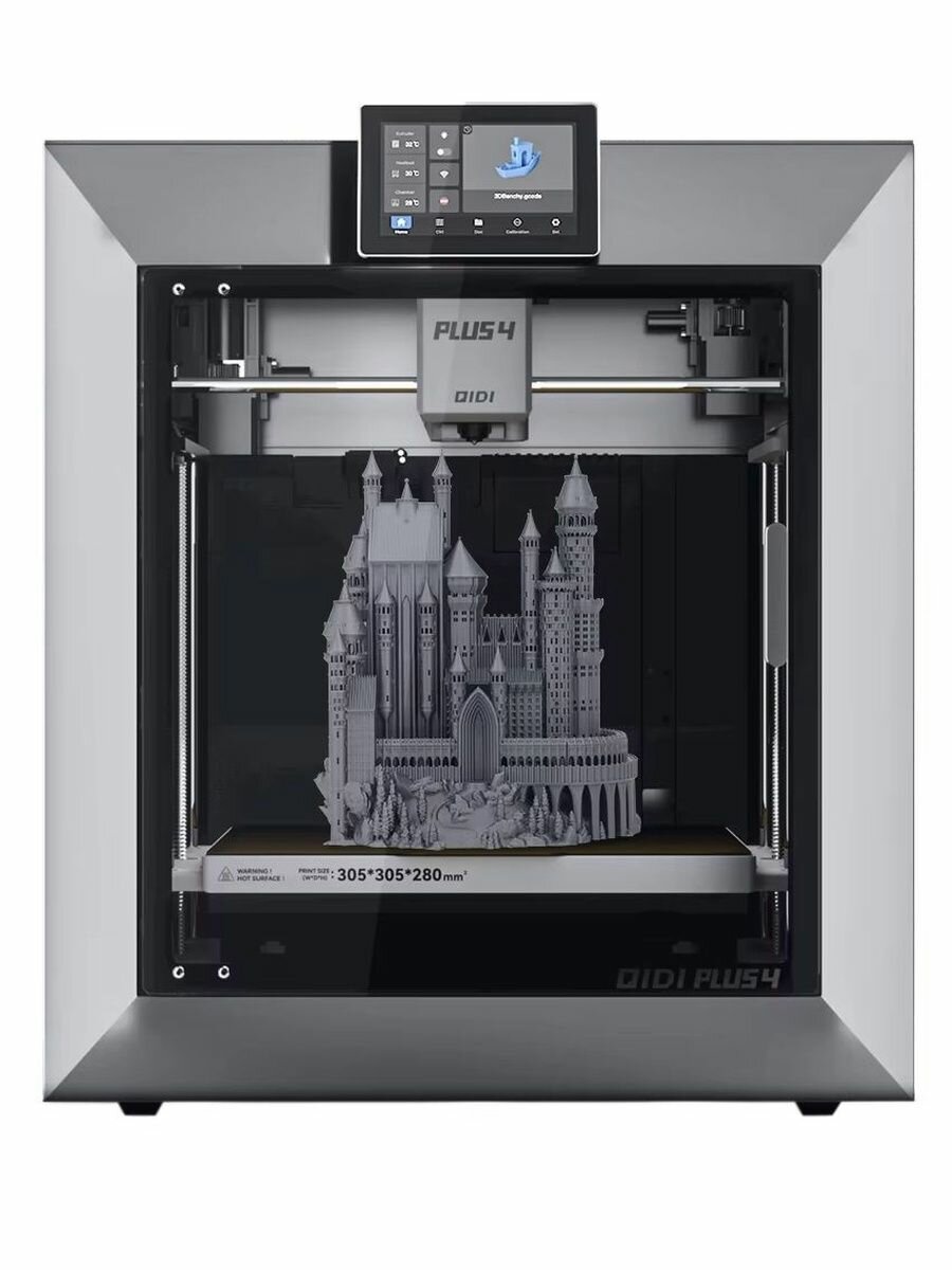3D-принтер QIDI Plus4 поддержка FDM FFF PJP закрытая камера 305x305х280мм