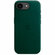 Кожаный чехол для iPhone 16e Forest Green / Leather Case для Айфо...