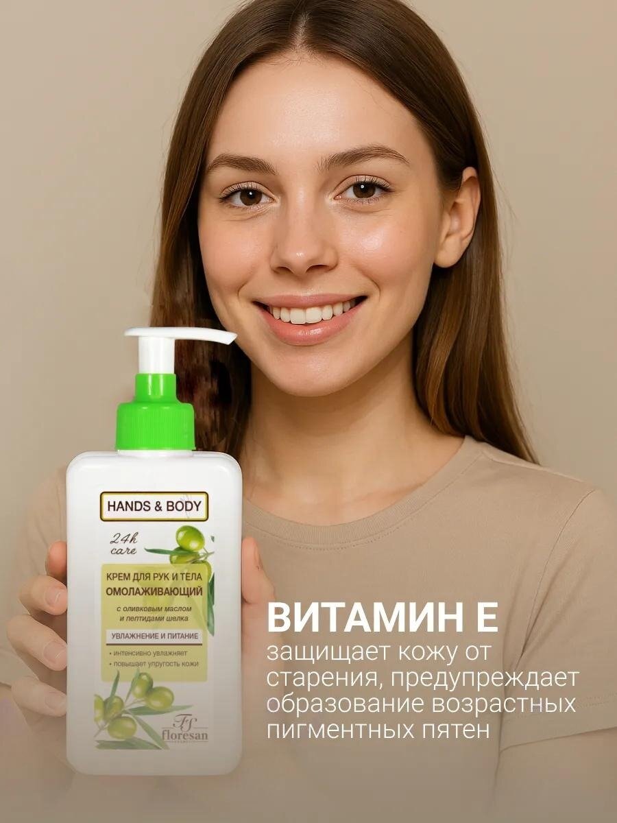 Floresan/Крем для рук и тела омолаживающий Hands&Body 250 мл. — фото 1