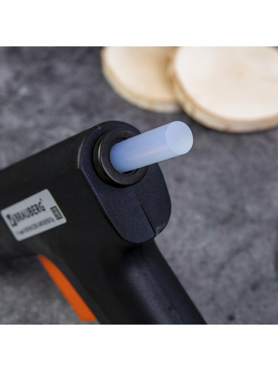 Клеевые Пистолеты Xiaomi Клеевой пистолет 100Вт для стержня 11мм, BRAUBERG, в блистере, 670325