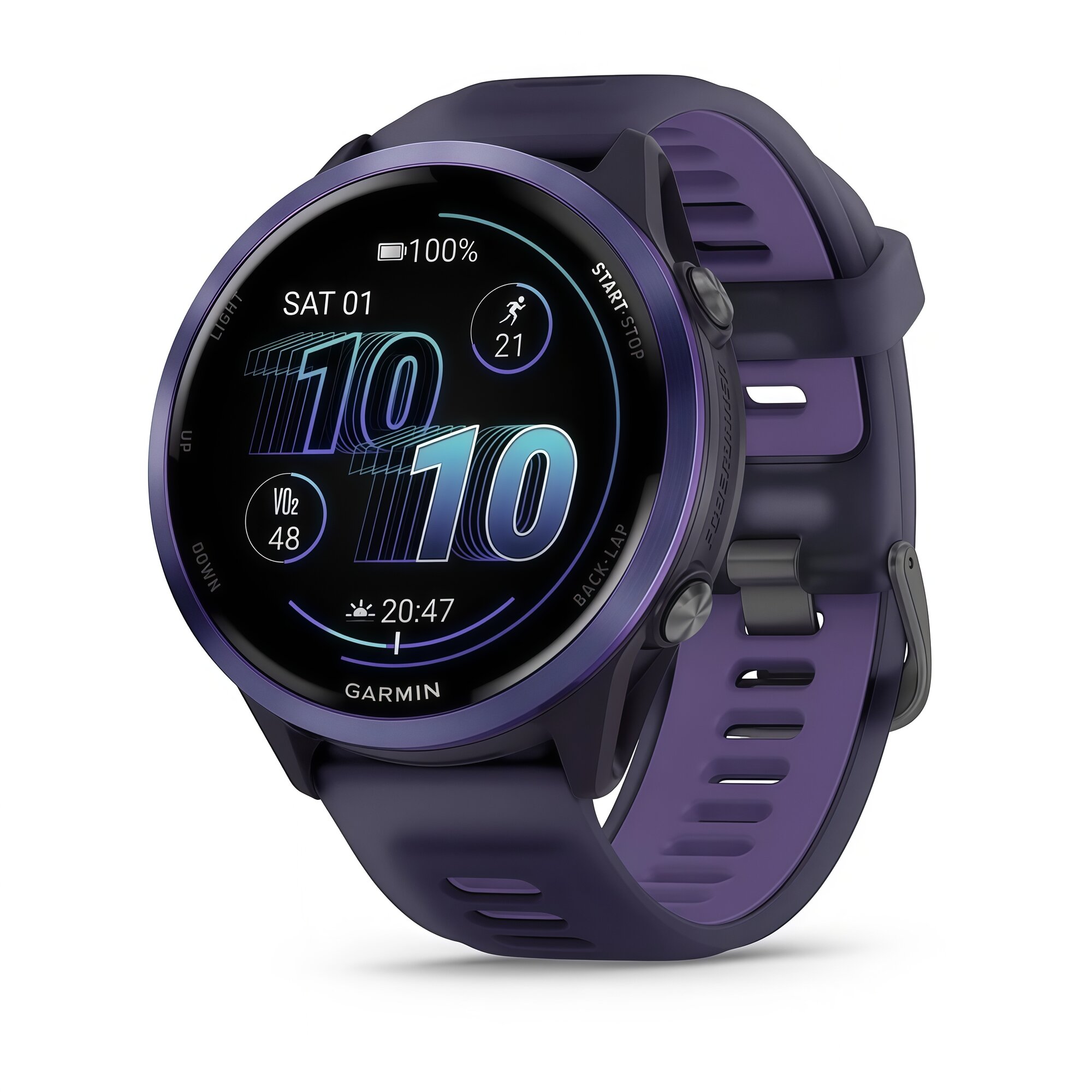 Garmin часы для спорта Forerunner 570 - 47mm, музыка на вашем запястье