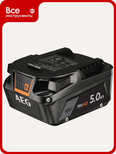 Изображение товара Аккумулятор L1850SHD 18В, 5Ач, Li-Ion AEG 4935478860, 18 В, 120 А для автомобилей легковых и грузовых