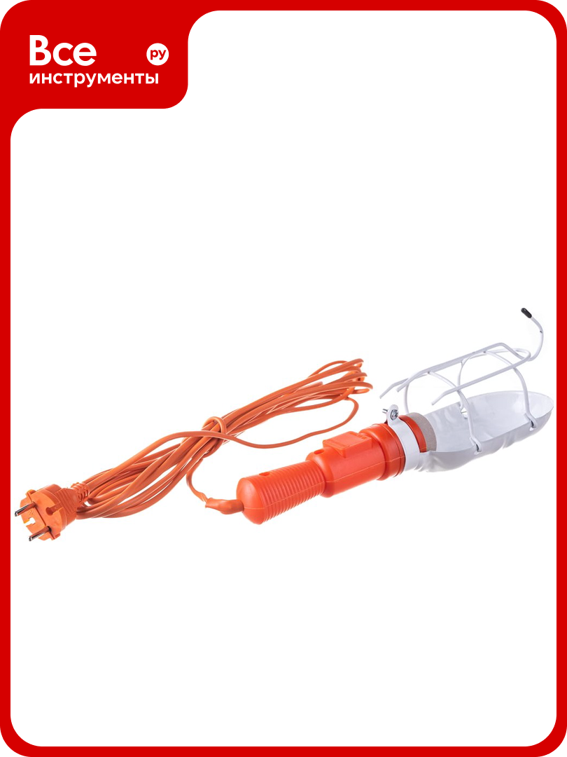 Переносной светильник Gigant ЛСУ-1 (без выключателя) 5м IP20 GPE-0015 (Россия)