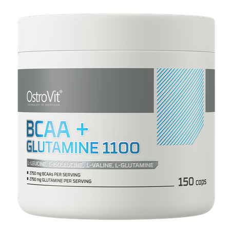 Ostrovit BCAA + Glutamine 5500 mg 150 капс BCAA+ Глютамин 150 капсул