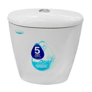 Бачок Версия (215см) с крышкой без арматуры белый SANTERI