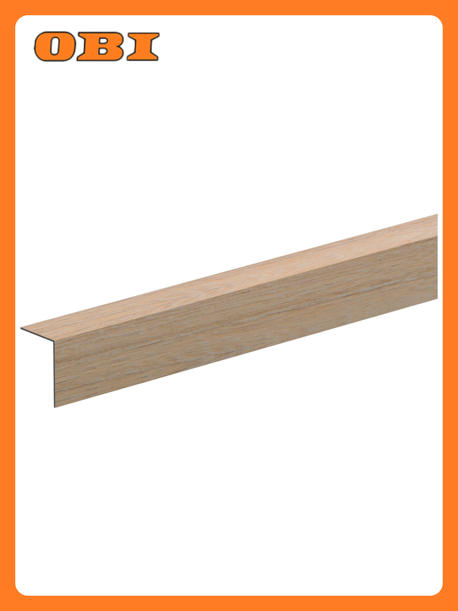 Угол арочный Ideal 213 ПВХ дуб северный 20х12х2700 мм 25 шт.