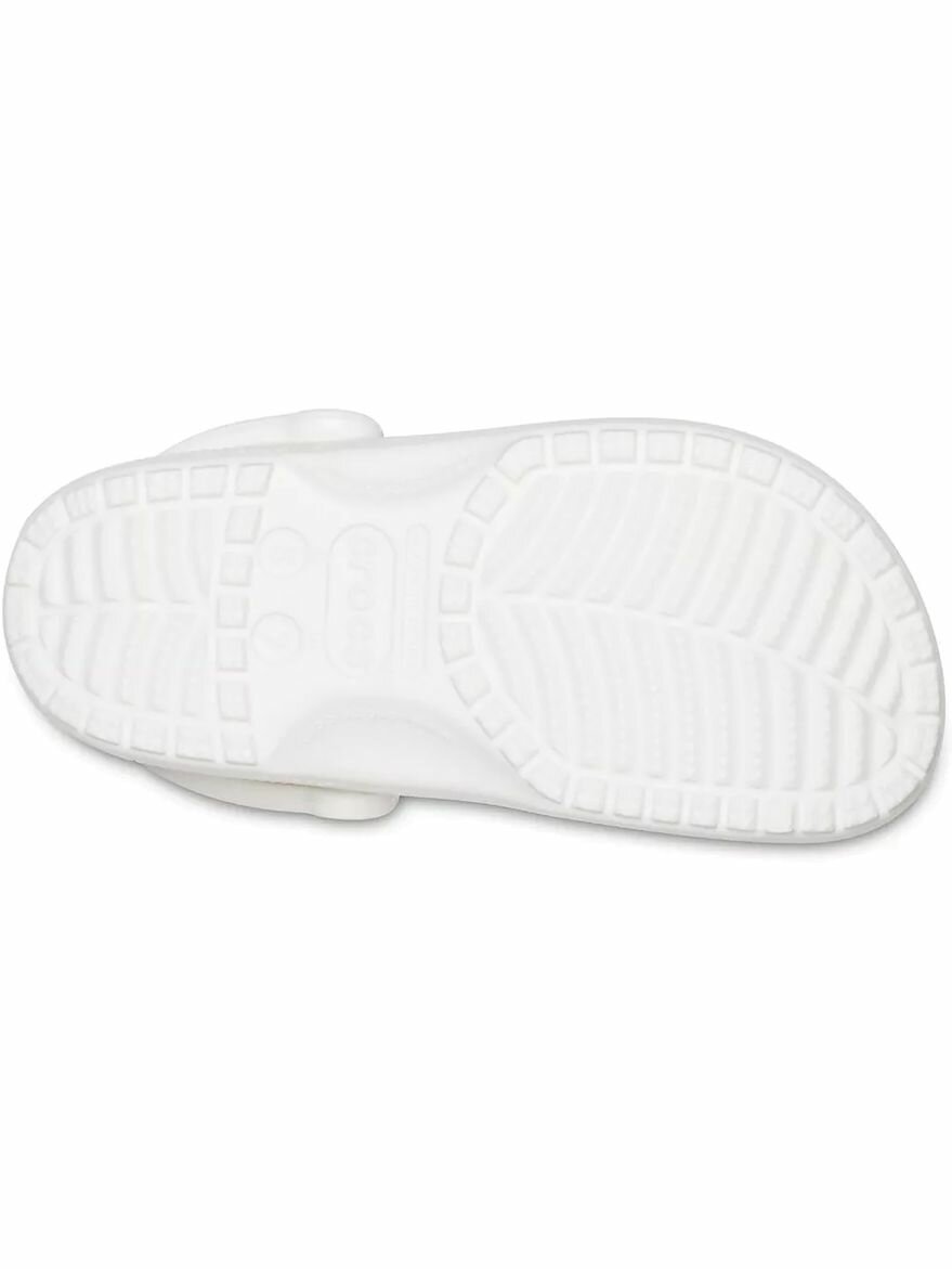 Сабо Crocs Classic, размер M8W10 US, белый — фото 1