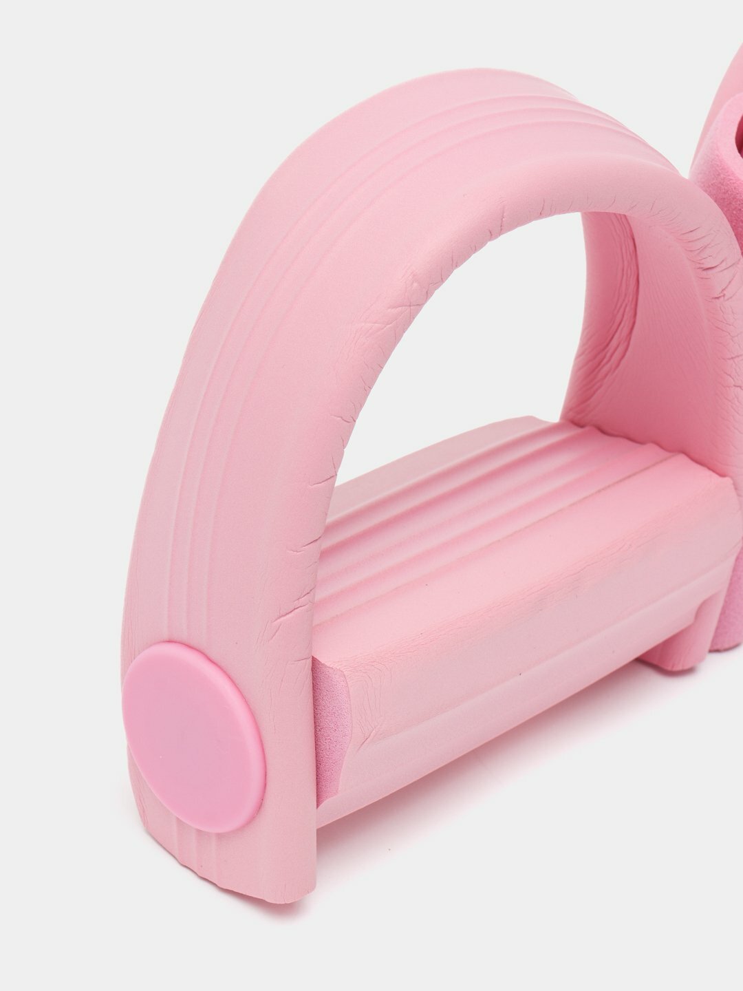 Эспандер для фитнеса, тренажер для рук, ног и пресса, резинки для похудения, с 6 трубками розовая