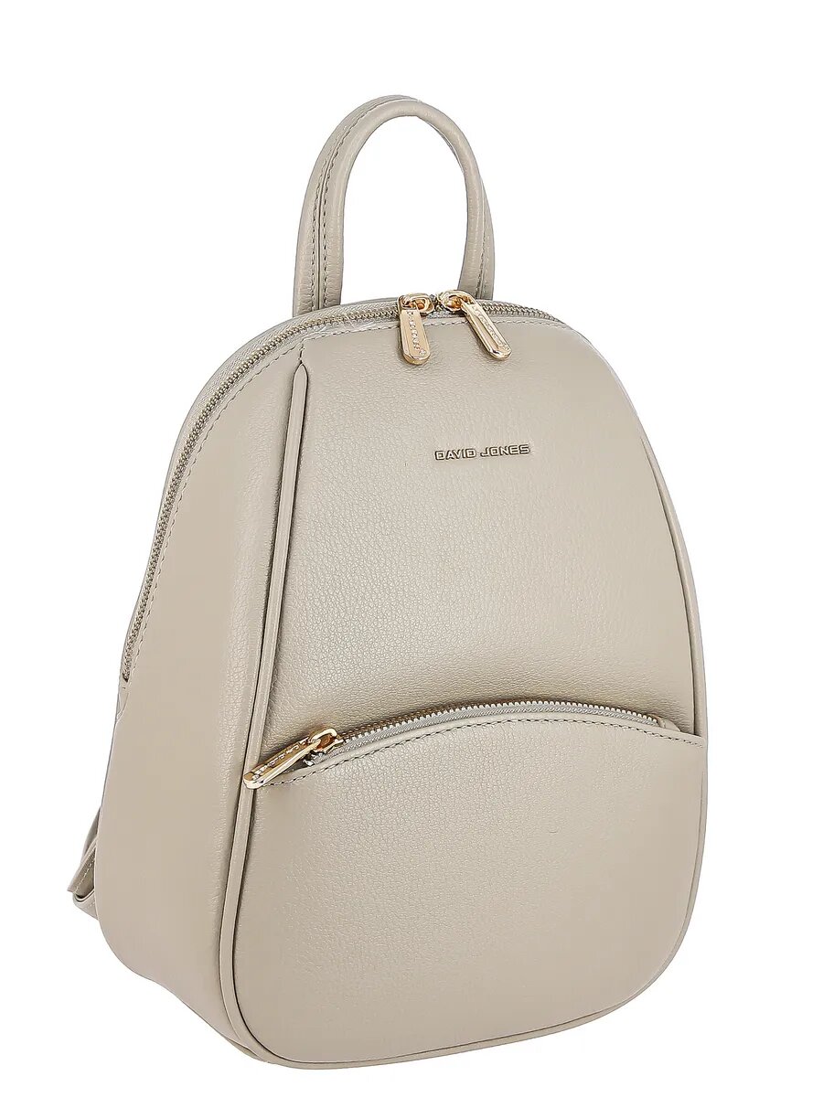 Сумка-рюкзак DAVID JONES, светло-серый — фото 1