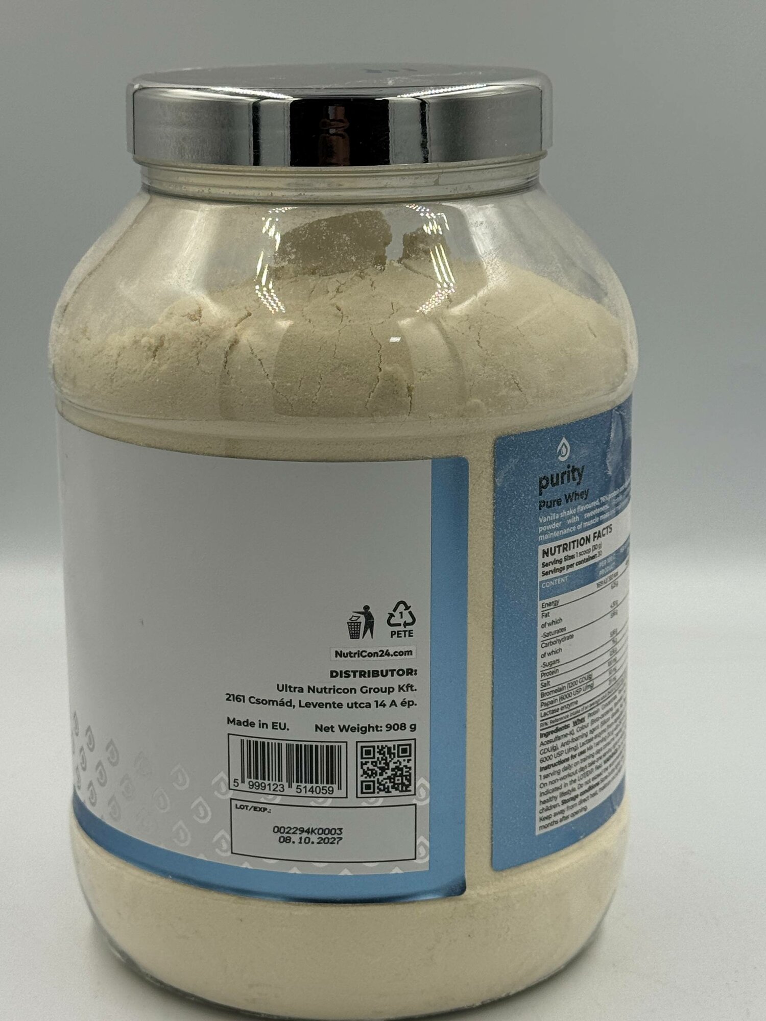 Purity Pure Whey 908 g вкус Vanille Shake , Пуритй Вхей Ванилла — фото 1