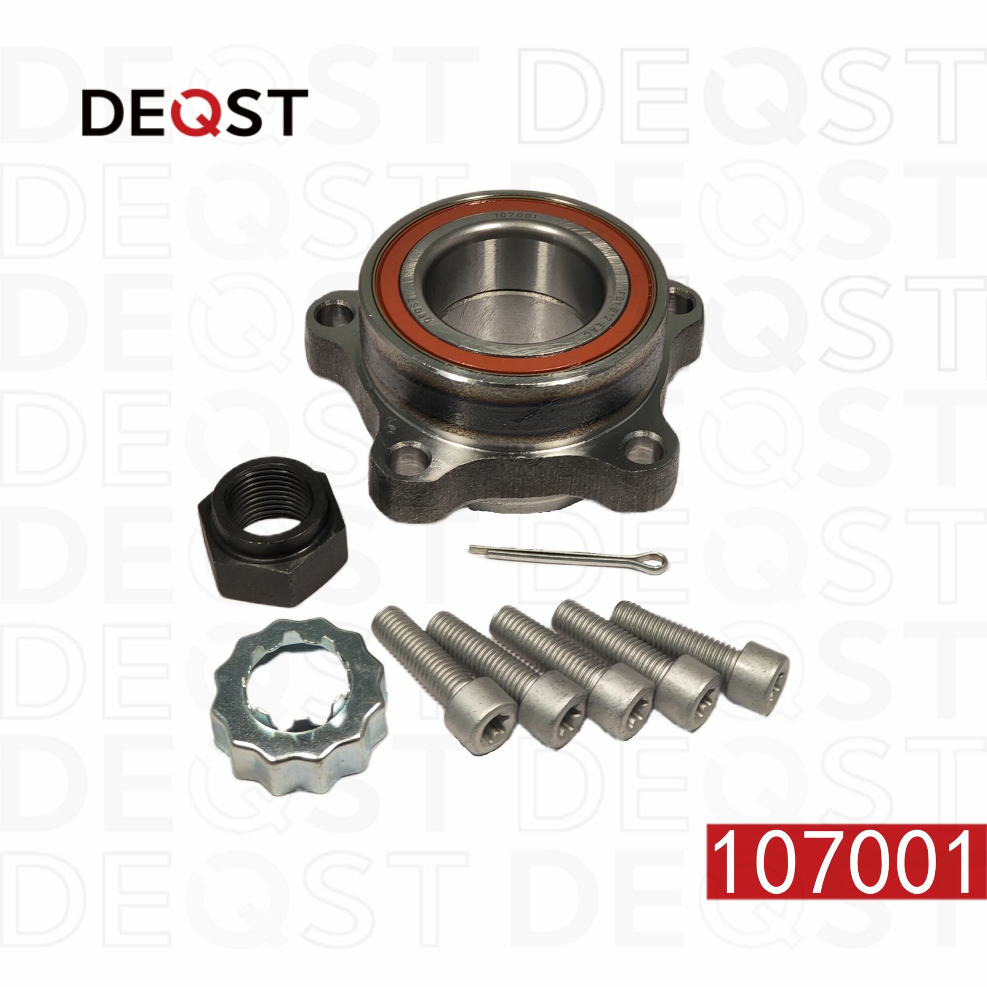 Подшипник передней ступицы ГАЗель Next FORD TRANSIT 06- DEQST 107001