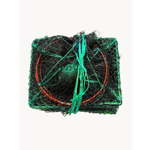 Раколовка Гармошка усиленная, 26 входов, полиэстер, длина 8 м