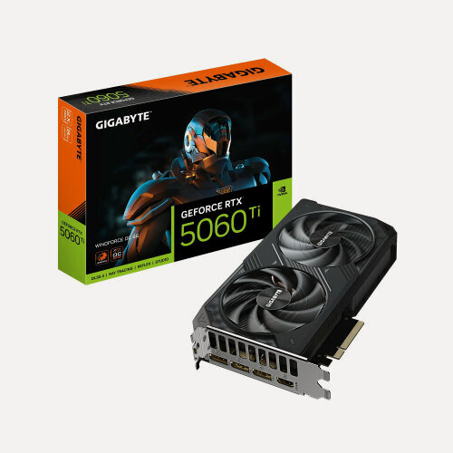 Изображение товара Видеокарта Gigabyte GeForce RTX 5060 Ti WINDFORCE OC 8G