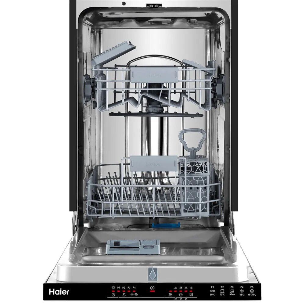 Встраиваемая посудомоечная машина HAIER HDWE10-292RU серебристая