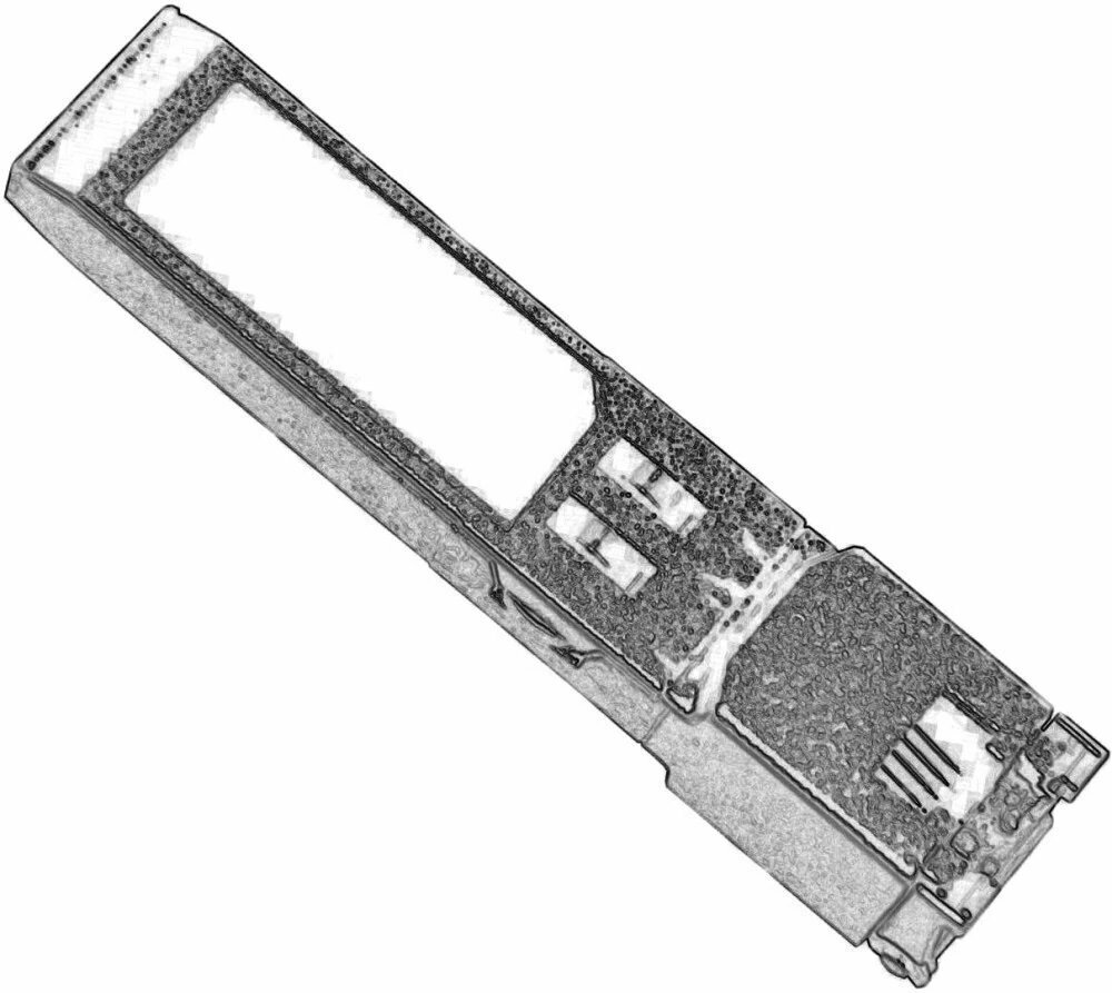 Волоконно-оптический трансивер Fibertrade FT-SFP-Copper-10-1000, оптический, 1G