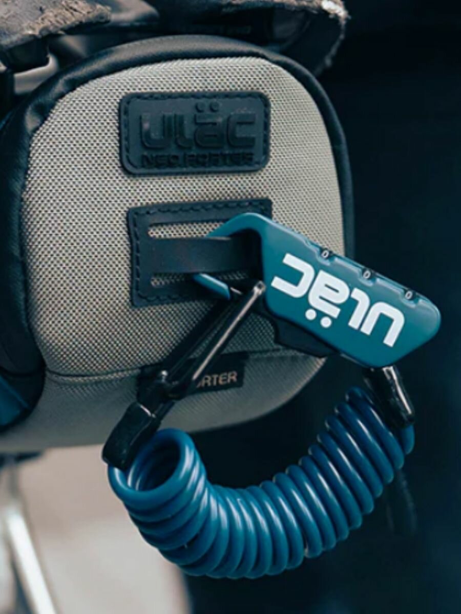 Велосипедный замок Ulac Piccadilly LTD Navy — фото 1