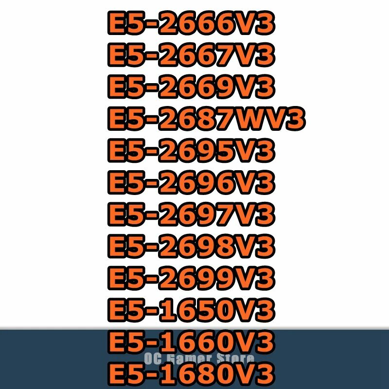 Процессоры Intel Xeon E5, E5-2667V3