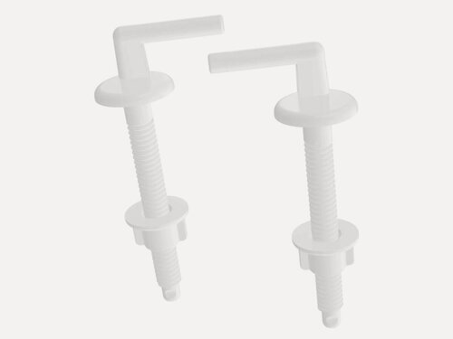 Изображение товара Крепеж для сиденья унитаза AV ENGINEERING пластик (AVE129706)
