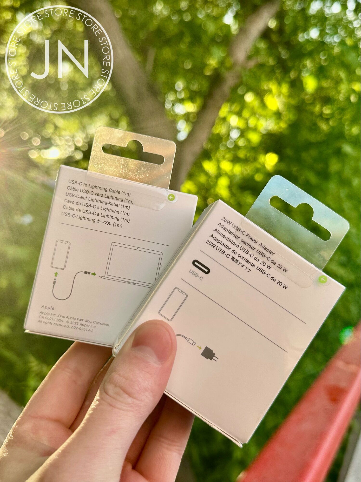 Комплект сетевое зарядное устройство для Apple 20W USB-C адаптер питания для iPhone iPad Apple Watch — фото 1
