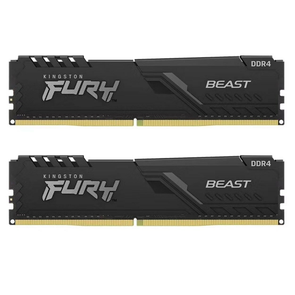 Оперативная память Kingston FURY Beast 32 ГБ (2x16 ГБ )DDR4 3200 МГц DIMM RAM (KF432C16BBK2/32)