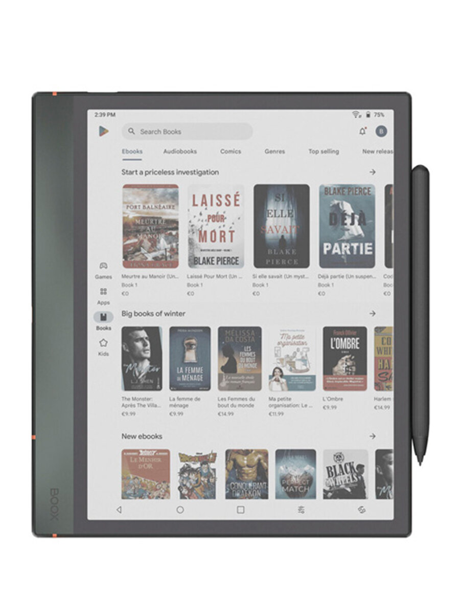 Электронная книга ONYX BOOX "Note Air 4", 10.3", 64ГБ, 3700мАч, Bluetooth, Wi-Fi, черная