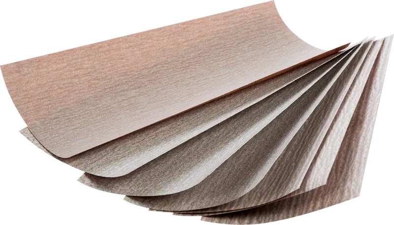 Набор листов шлифовальных на бумажной основе Norton P120/P240/P320 280x115 мм 10 шт.