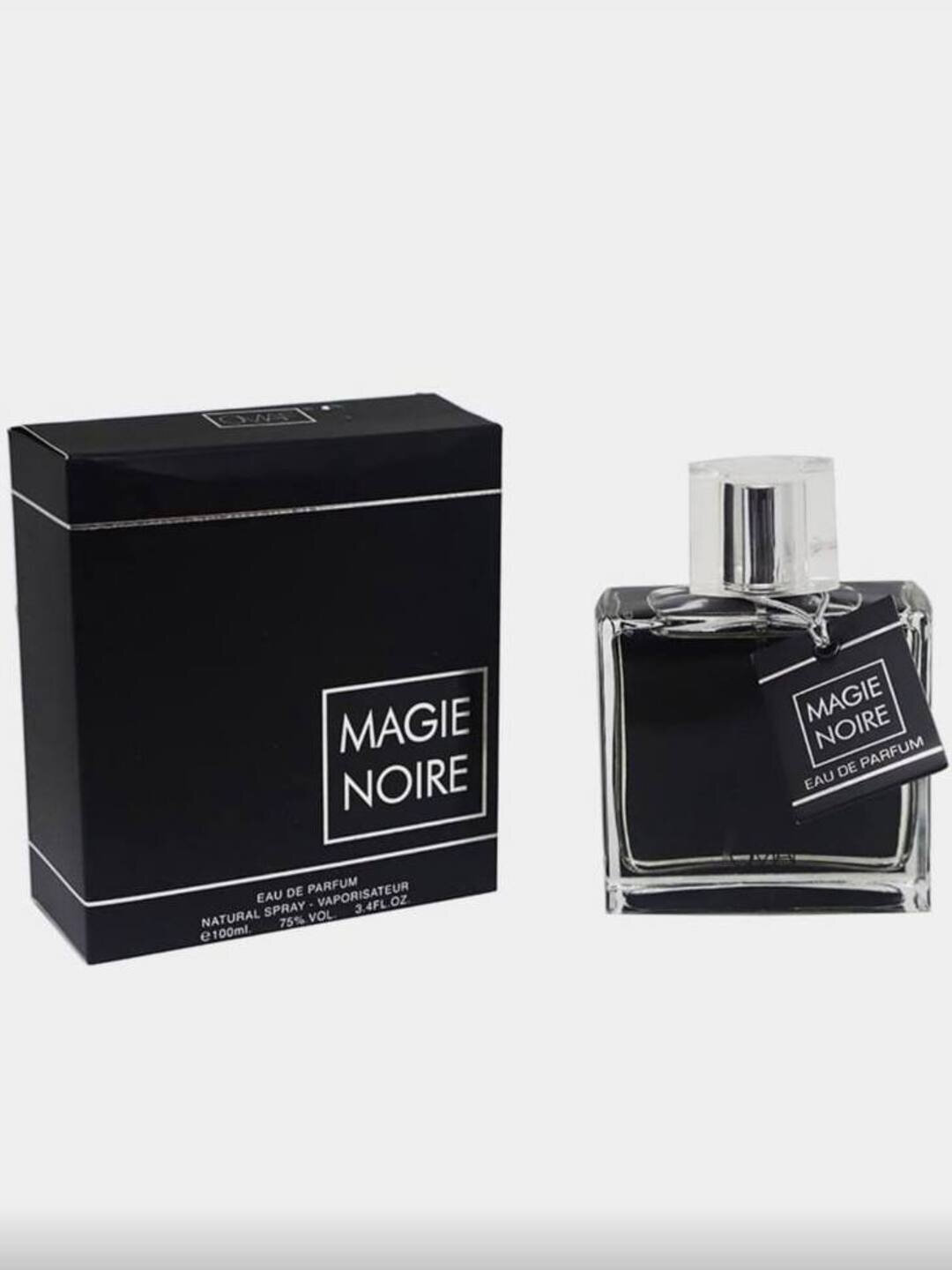 Мужской парфюм Magie Noire, 100 мл. Парфюмерная вода MAGIE NOIRE BLACK MAGIC, с бергамотом, лимоном, апельсином