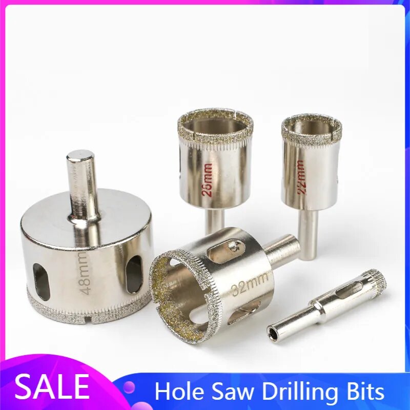 Сверла алмазные RIERPSI GlassDrill 20-35 мм