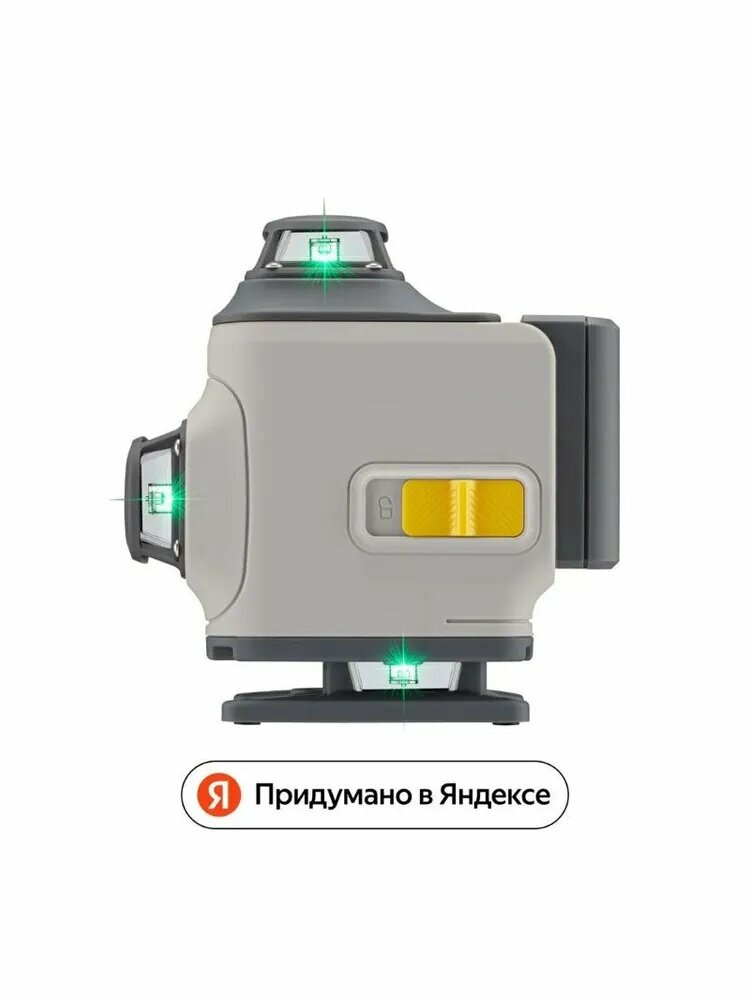 Изображение Лазерный уровень Зеленыйлуч, зеленый луч, автоматическое выравнивание, от аккумулятора,16 Количество лучей