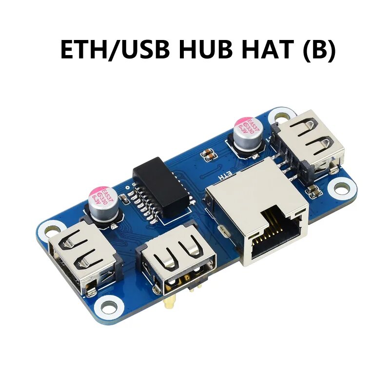 Spotpear ETH/USB HUB BOX для Raspberry Pi Zero