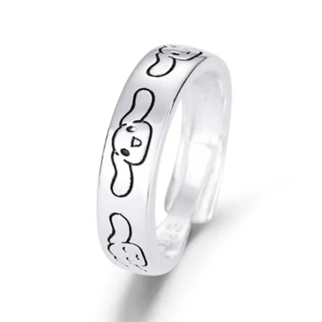 Новые милые кольца Hello Kitty для девушек, Женское кольцо, Женское кольцо Hello Kitty