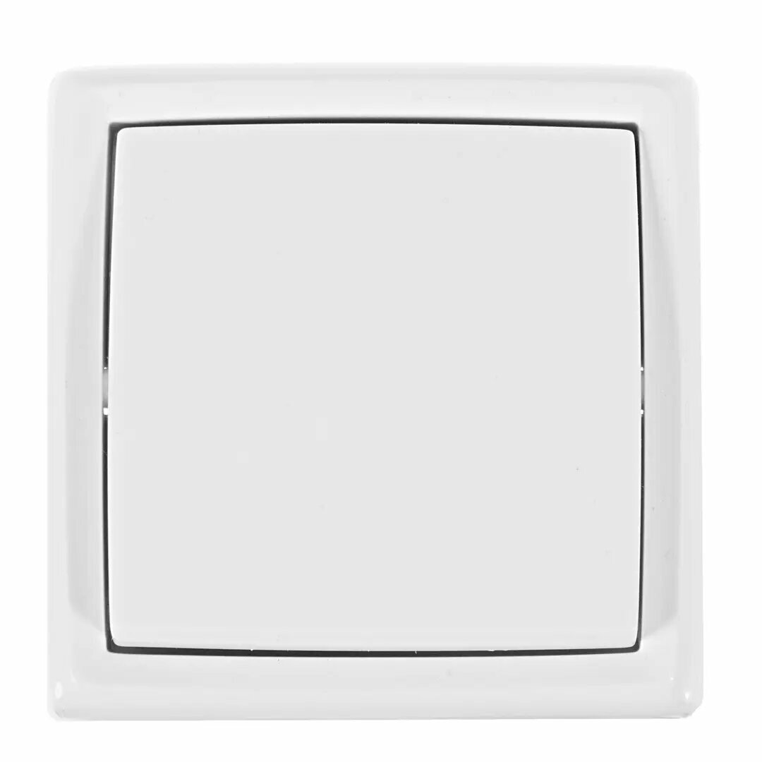 Выключатель накладной Reone 1 клавиша  цвет белый