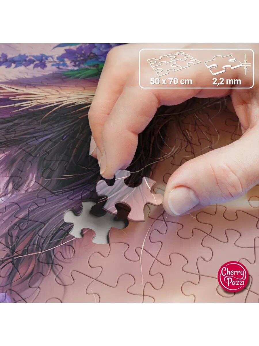 Пазл для взрослых 1000 элементов Лавандовая муза — фото 1